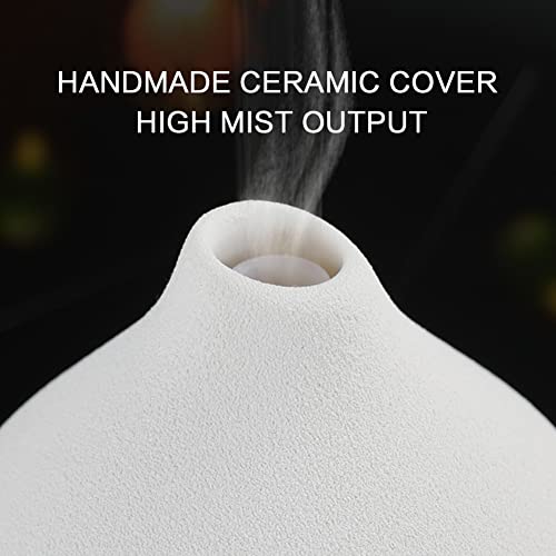 ZEIGGA LAB Essential Oil Diffusers, Aromatherapy Diffuser for Essential Oils, 100ml Ceramic Oil Diffusers ZEIGGA LAB uk supplements