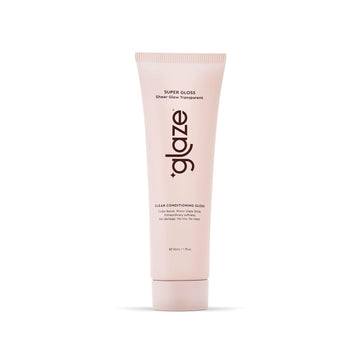 Glaze Supergloss Sheer Glow Clear Hair Gloss Mini – Smooths, Lightweight, Adds Mirror Shine & Improves the look of Damaged Hair – Travel Size 1.7 oz glaze uk supplements