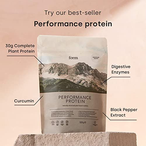 Form Performance Protein - Vegan Protein Powder - 30g of Plant Based Protein per Serving Form uk supplements