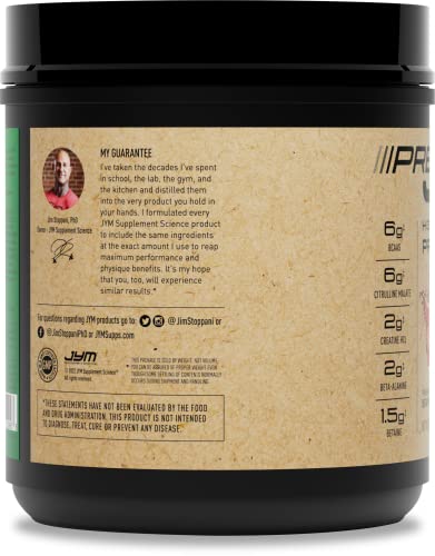 JYM Supplement Science Pre JYM Pre Workout Powder - BCAAs, Creatine HCI, Citrulline JYM Supplement Science uk supplements