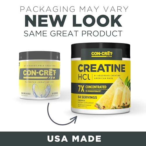 CON-CRET Creatine HCl Powder | Supports Muscle, Cognitive, and Immune Health ProMera Sports uk supplements