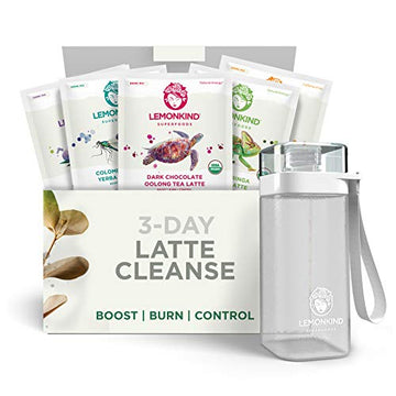 LEMONKIND Organic 3 Day Fat-Burn Cleanse for Weight Loss Jumpstart & Detox LEMONKIND uk supplements