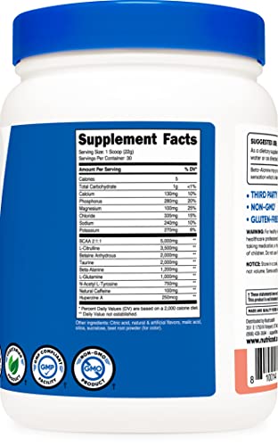 Nutricost Intra-Workout Powder, 30 Servings (Pink Lemonade) - Non-GMO, Gluten Free Nutricost uk supplements