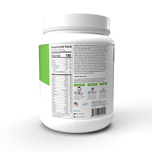 Lean1 Strawberry, 15 Serving tub, Fat Burning Meal Replacement by Nutrition53 N53 uk supplements