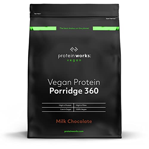 Protein Works - Vegan Protein Porridge 360 | High Protein Breakfast | Plant-Based | Chocolate | 900g THE PROTEIN WORKS uk supplements