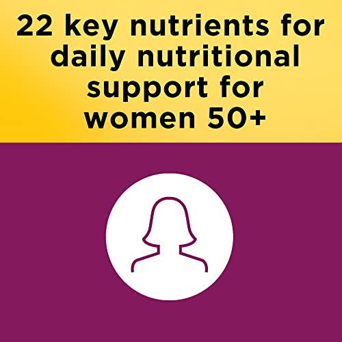 Nature Made Multivitamin For Her 50+ with No Iron, Womens Multivitamin for Daily Nutrition Nature Made uk supplements