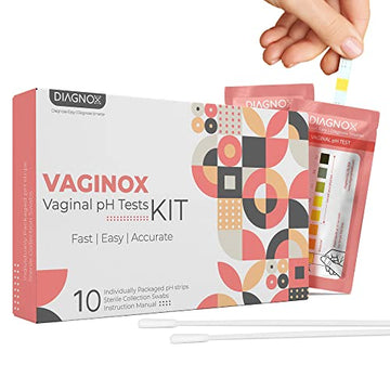 Vaginal PH Test Kit with Sterile Swabs and eBook - Vaginal PH Balance and Yeast Infection Test DIAGNOX HEALTH uk supplements