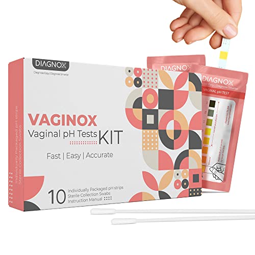 Vaginal PH Test Kit with Sterile Swabs and eBook - Vaginal PH Balance and Yeast Infection Test DIAGNOX HEALTH uk supplements