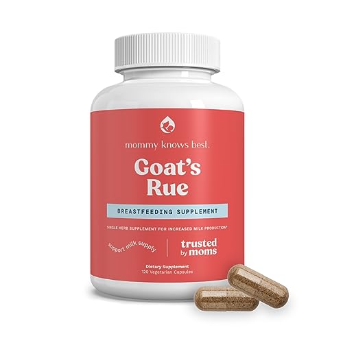 Goat's Rue Lactation Supplement For Increased Breast Milk, Lactation Supplement Mommy Knows Best uk supplements