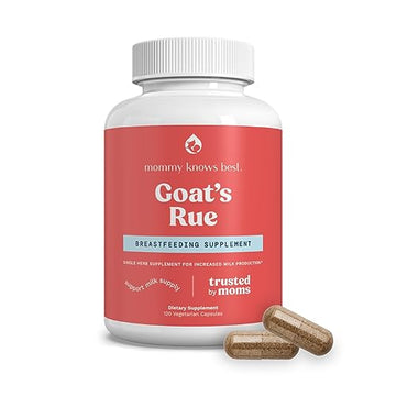 Goat's Rue Lactation Supplement For Increased Breast Milk, Lactation Supplement Mommy Knows Best uk supplements