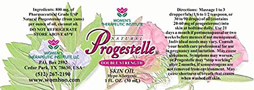 Progestelle 2 Bottles of Progesterone Skin Oil Purer Than Progesterone Cream for Women, Bioidentical Progestelle uk supplements