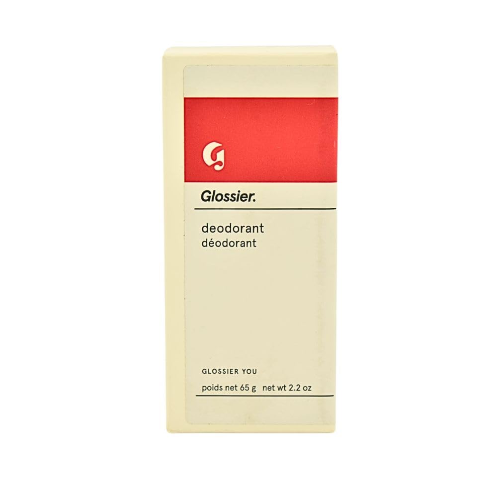 Glossier Deodorant Refillable Holiday Gift Set: Aluminum-Free Stick 2.2 oz + YOU Refill – Coconut Oil Base, Warm & Spicy Glossier uk supplements