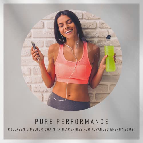 Nutrivized Glow Hydrolysed Type 1&3 Collagen with Premium Pure C8 MCT Oil - Vitamin C & Hyaluronic Acid Nutrivized uk supplements