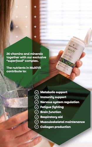 Vegetology MultiVit Vegan Multivitamins w/26 Vitamin & Mineral Supplements Vegetology uk supplements