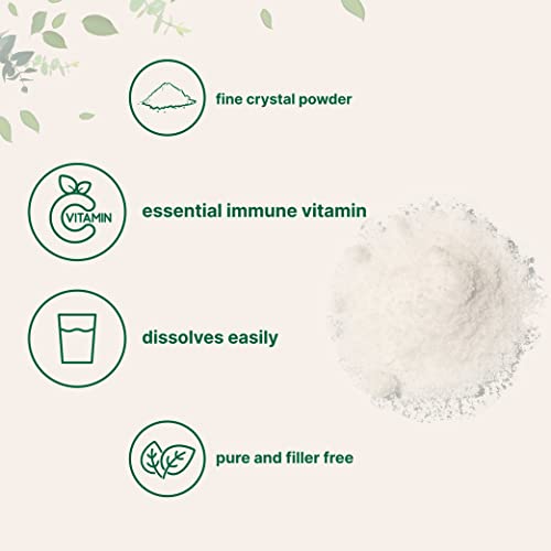 Micro Ingredients Pure Vitamin C Crystal Powder (Water Soluble Vitamin C 1000mg Micro Ingredients uk supplements