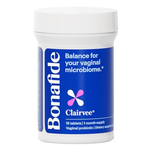 Bonafide Clairvee – Relief from Vaginal Odor^ – Hormone-Free, Drug-Free Vaginal Probiotic – Reduces Odor^ Bonafide uk supplements
