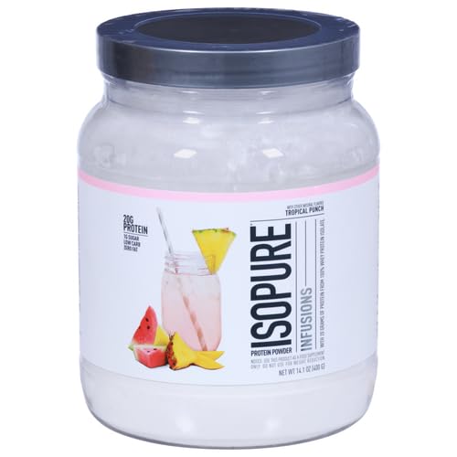 Isopure Protein Powder, Clear Whey Isolate Protein, Post Workout Recovery Drink Mix Isopure uk supplements