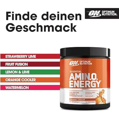 Optimum Nutrition Amino Energy - Pre Workout with Green Tea, BCAA, Amino Acids Optimum Nutrition uk supplements