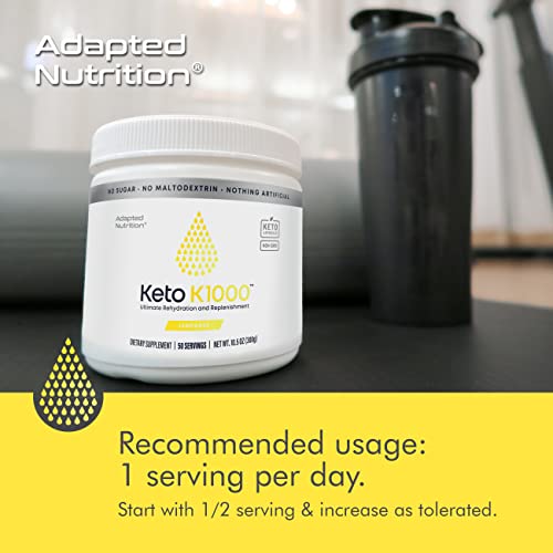 Hi-Lyte Keto K1000 Electrolyte Powder | Lemonade | Hydration Supplement Drink Mix Hi-Lyte uk supplements