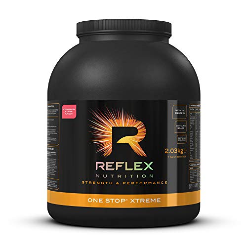 Reflex Nutrition One Stop Xtreme |Serious Mass Protein Powder | 55g Protein Reflex Nutrition uk supplements