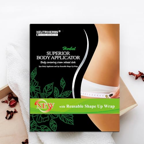 Neutriherbs Body Applicator with Wrap, Effective Nature Formula to Shape, Tone, Firm Body Neutriherbs uk supplements
