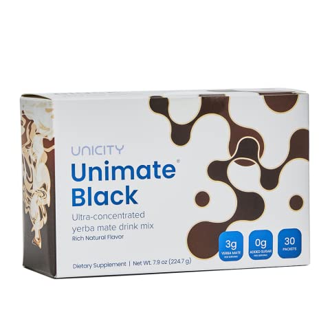 Unicity UNIMATE Black - Great Tasting - 30 Pack Unicity uk supplements