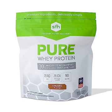 SFH Pure Whey Protein Powder Best Tasting 100% Grass Fed Whey | All Natural SFH uk supplements