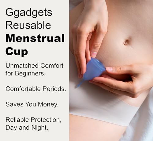 Ggadgets Menstrual Cup for Women with Pouch | Ultra Soft Odour & Rash Free | No Leakage Ggadgets uk supplements