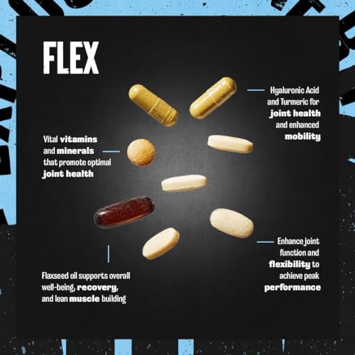 Animal Flex –Complete Joint Support Supplement – Contains Turmeric Root Curcumin Animal uk supplements