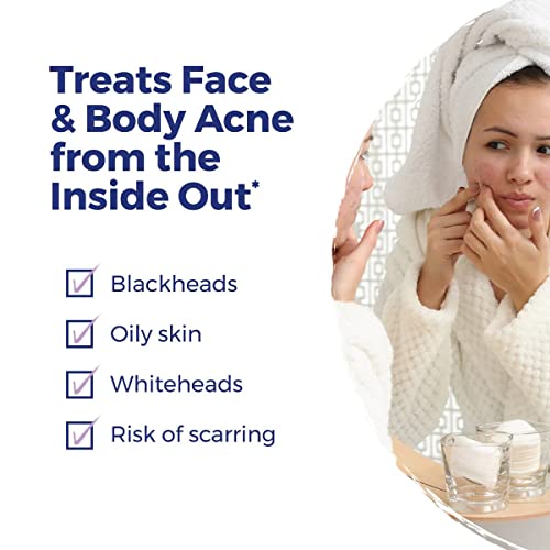 Boiron Acne Relief Kit for Blackheads, Oily Skins, Whiteheads on The Face and Body - 3 Count (240 Pellets) Boiron uk supplements