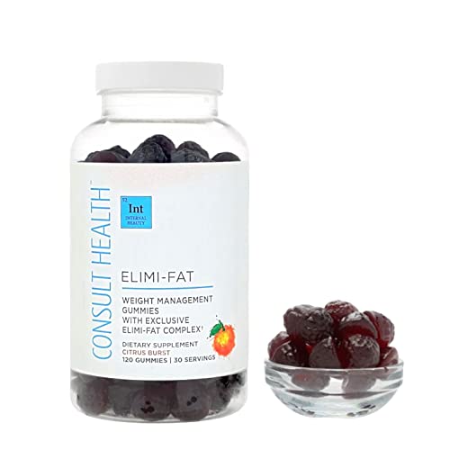 Consult Health ELIMI-Fat Weight Management Gummies – Dietary Supplement – Citrus Burs Consult Health uk supplements