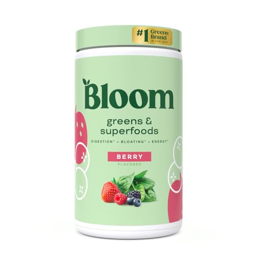 Bloom Nutrition Super Greens Powder for Digestive Health - Probiotics, Digestive Bloom Nutrition uk supplements