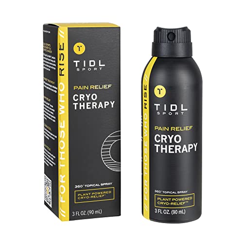 TIDL Cryotherapy Spray - Advanced Pain Relief for Rapid Recovery, Instant Cooling TIDL uk supplements