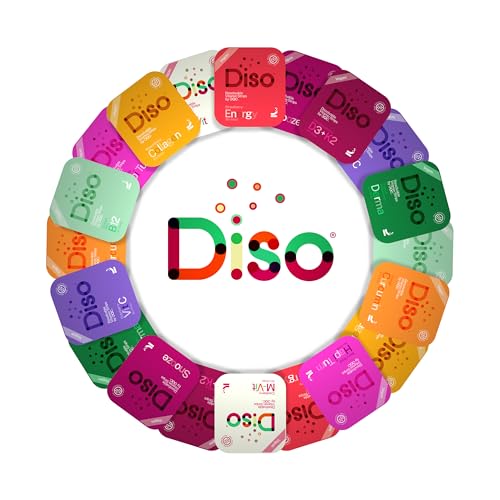 Diso Collagen Supplements for Women & Men with Biotin (1000mcg), Tin of 30 Oral Dissolvable OQO uk supplements