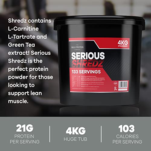 The Bulk Protein Company – Serious Shredz – Diet Whey Protein Powder – Contains L The Bulk Protein Company uk supplements