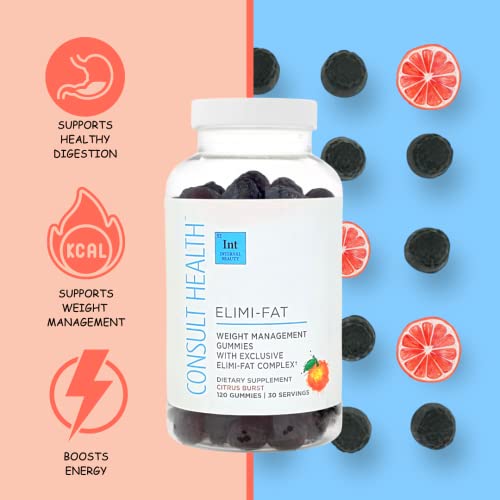 Consult Health ELIMI-Fat Weight Management Gummies – Dietary Supplement – Citrus Burs Consult Health uk supplements