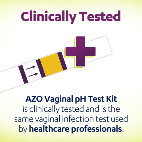 AZO Vaginal pH Test Kit, Clinically-Tested Vaginal Infection Test Kit, Fast & Accurate Results AZO uk supplements