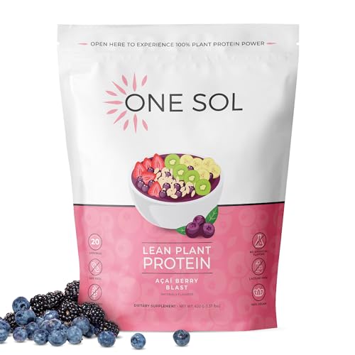 One Sol Protein Powder, Lean & Low Carb, No Bloating, Gluten Free, Lactose-Free One Sol uk supplements