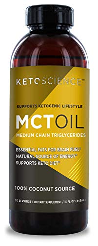 Keto Science Ketogenic MCT Oil Dietary Supplement, Made from 100% Coconuts, Sustained Keto Science uk supplements