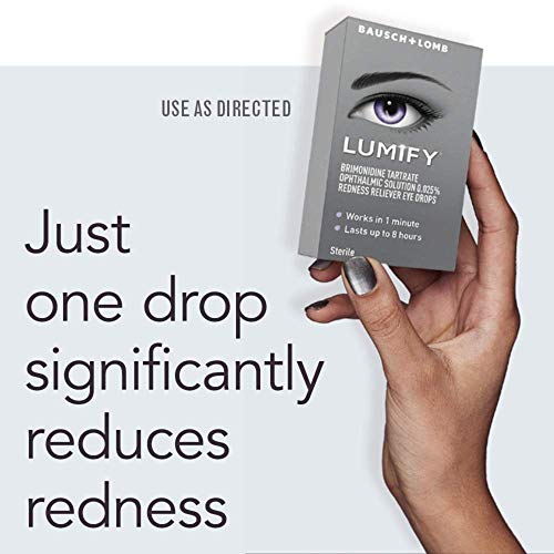 LUMIFY Redness Reliever Eye Drops 0.08 Ounce (2.5mL) LUMIFY uk supplements
