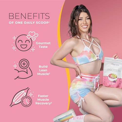 One Sol Protein Powder, Lean & Low Carb, No Bloating, Gluten Free, Lactose-Free One Sol uk supplements
