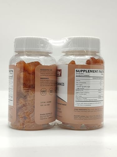 GREABBY Berberine Gummies 1200mg with Ceylon Cinnamon, Milk Thistle & Magnesium GREABBY uk supplements
