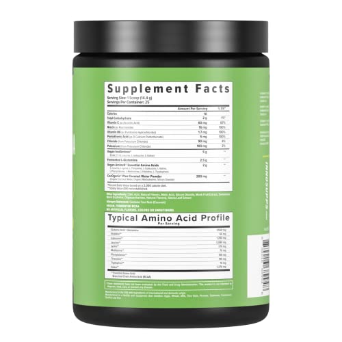 InnoSupps Natural Vegan BCAAs + EAA (Candy Apple) Enhanced Workouts, Muscle InnoSupps uk supplements