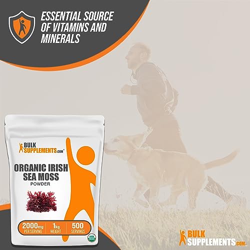 BULKSUPPLEMENTS.COM Organic Irish Sea Moss Powder - Sea Moss Supplement BULKSUPPLEMENTS.COM uk supplements