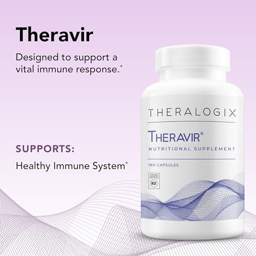 Theralogix Theravir Immune Support Supplement - 90-Day Supply - Immune Support Sup Theralogix uk supplements