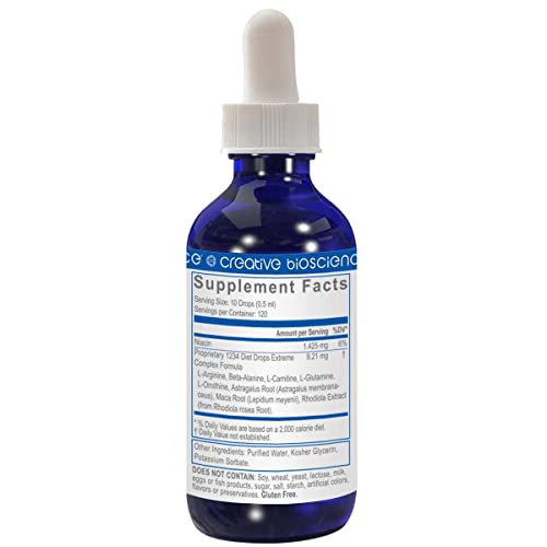 Creative Bioscience 1234 Diet Drops Extreme, 2 Fl Oz (4 Pack) Creative Bioscience uk supplements