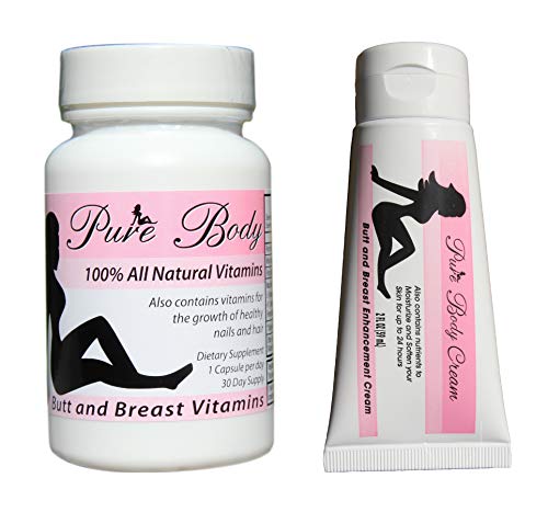 PureBody Vitamins and PureBody Cream Combo "Bundle of Joy" - The Best Butt PURE BIOTECHNOLOGIES uk supplements