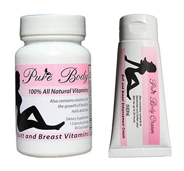 PureBody Vitamins and PureBody Cream Combo "Bundle of Joy" - The Best Butt PURE BIOTECHNOLOGIES uk supplements