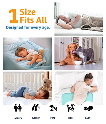 IMPROVIA® Washable Underpads, 34" x 36" (Pack of 6) - Heavy Absorben IMPROVIA uk supplements