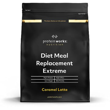 Protein Works - Diet Meal Replacement Extreme Shake, 200 Calorie Meal, High Protein Meal Protein Works uk supplements